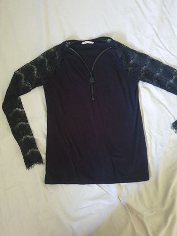 Haut noir femme taille M marque Kaporal