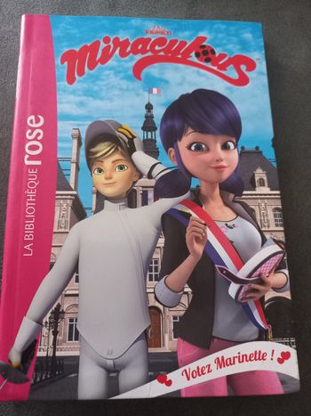 Livre roman bibliotheque rose miraculous tome 9