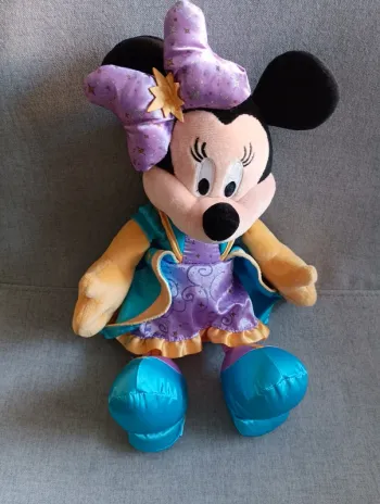 Peluche Minnie anniversaire Disneyland Paris