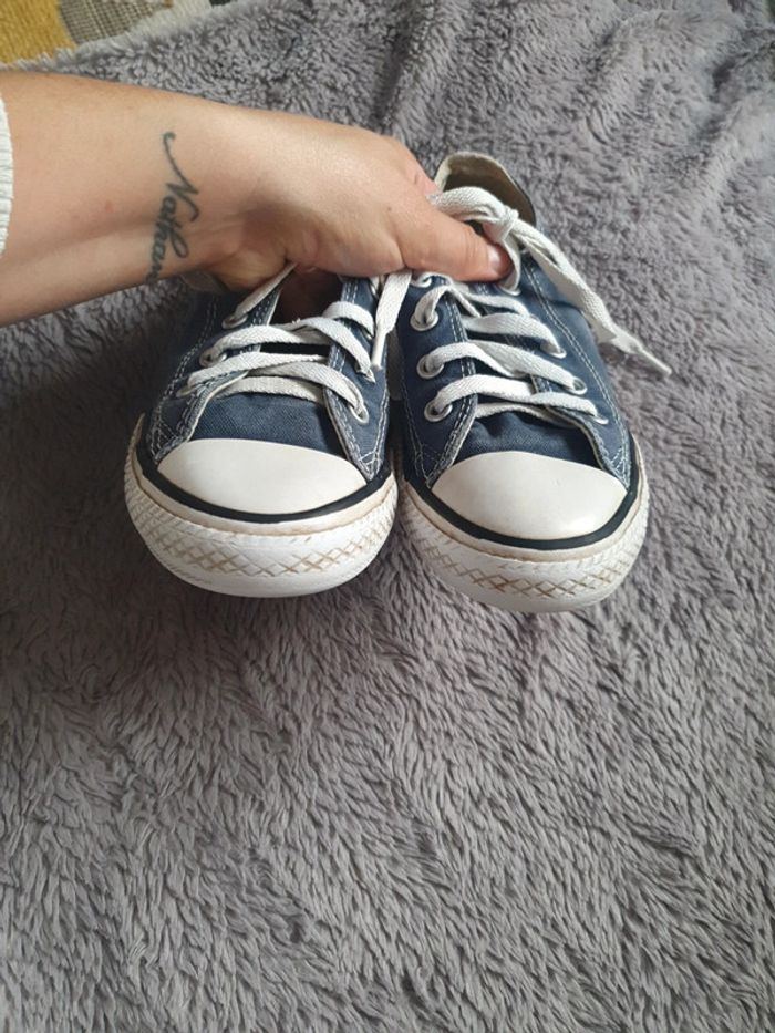Converses basse bleu 32 - photo numéro 2