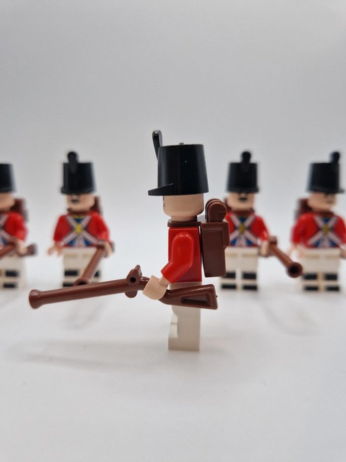 Figurines type lego 5 soldats Napoléoniens - photo numéro 5