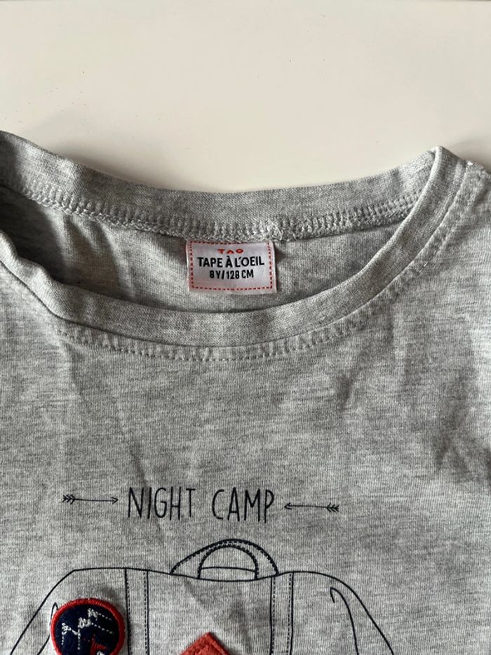 Tee shirt à manches longues filles - photo numéro 2