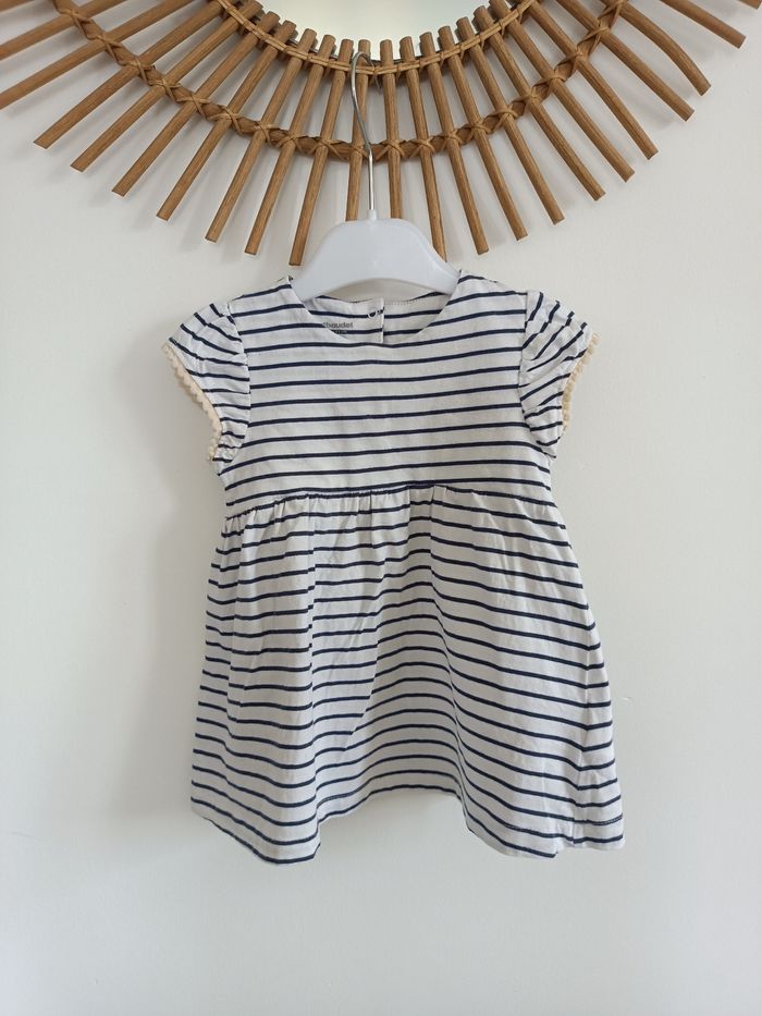 Robe marinière 18mois Vertbaudet