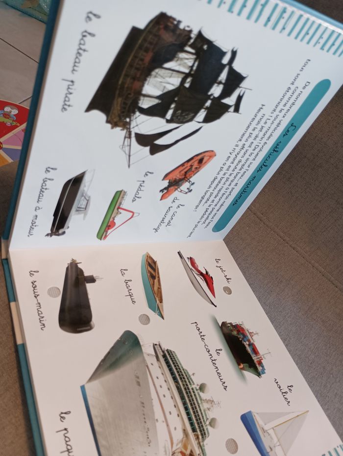 Livre sonore j'écoute les véhicules neuf - photo numéro 4