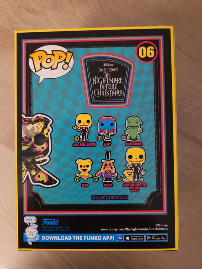 Funko Pop Disney Nightmare Before Christmas Zero artist séries 06 - photo numéro 3