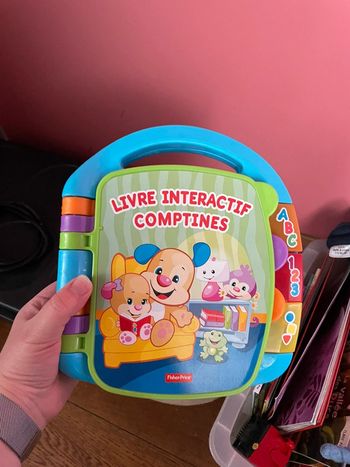 Livre Fischer Price éducatif qui chante