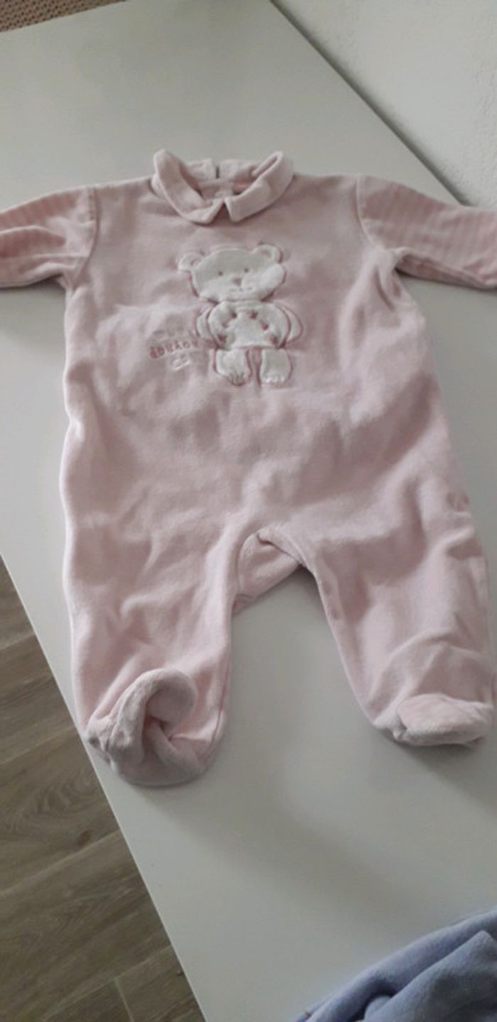Pyjama velours 3 mois