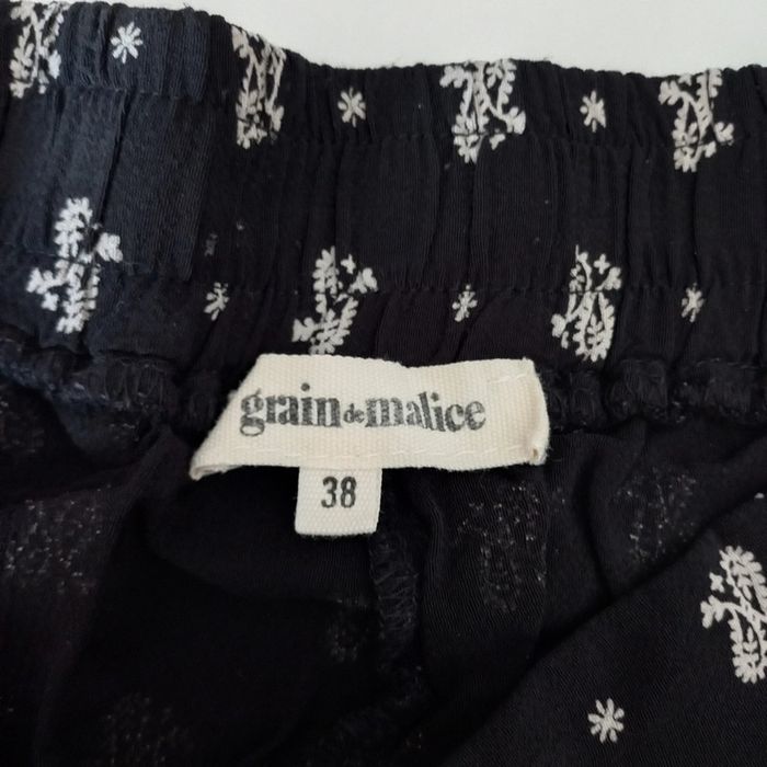 Pantalon noir à motifs grain de malice - photo numéro 4
