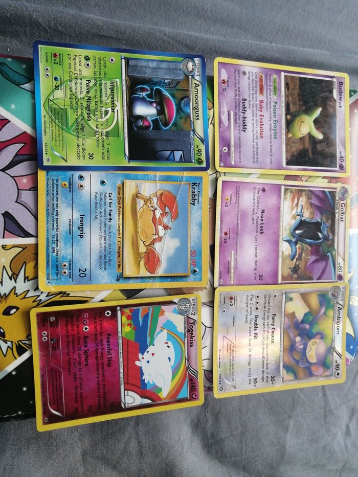 Lot carte pokemon anglaise