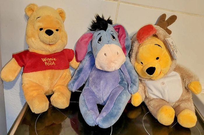 Lot de peluche Walt Disney Winnie l'ourson Winnie the Poo - photo numéro 3