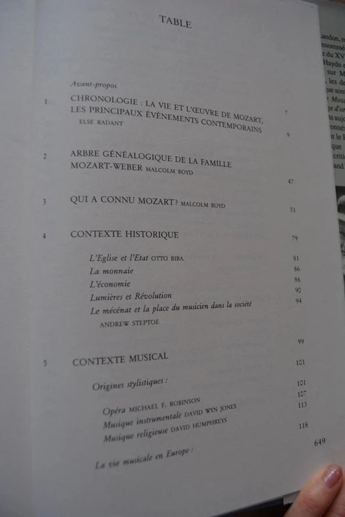 Dictionnaire Mozart - photo numéro 9