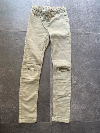 Slim fille Kaki tape à l’œil 8 ans