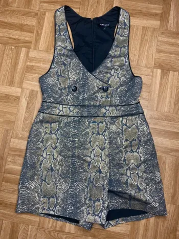 Combi short doré effet serpent Morgan (NEUF)