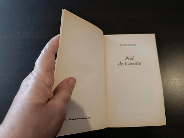 Livre POIL DE CAROTTE - Jules Renard - photo numéro 2