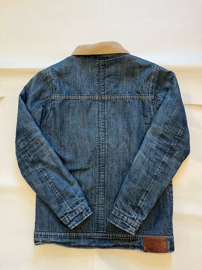 veste en jean en moumoute 14 ans - photo numéro 4