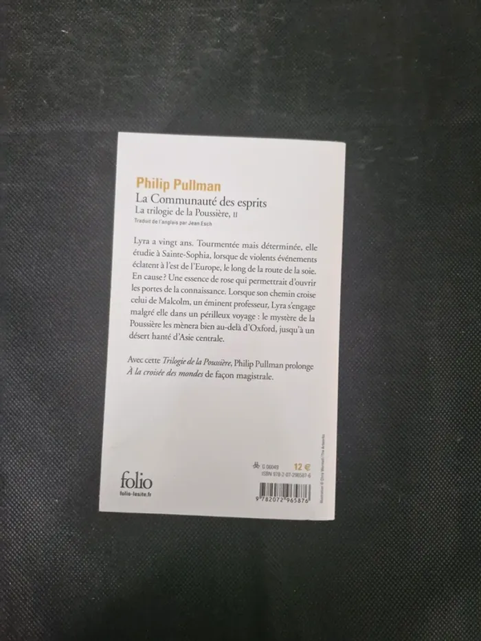 La Trilogie De La Poussière Tome 2 - La Communauté Des Esprits - Philip Pullman - photo numéro 6