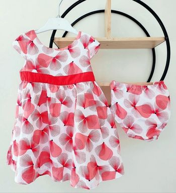 23 mois 2 ans robe été obaibi +bloomer 86 cm