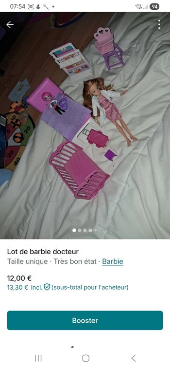 Lot de barbie docteur