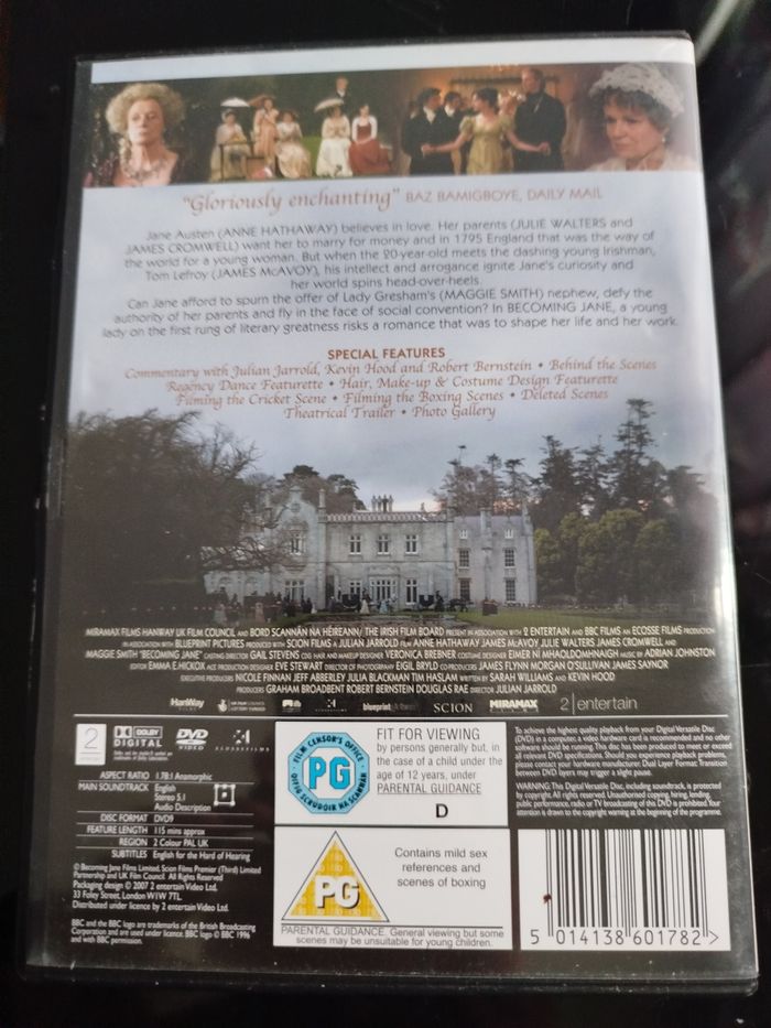 DVD becoming jane - photo numéro 2