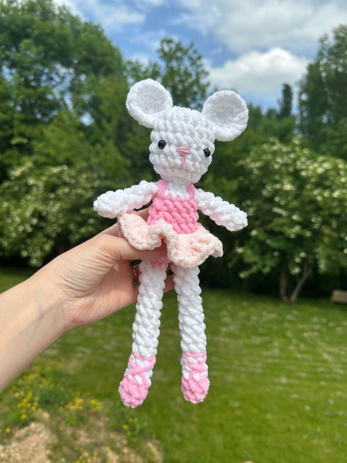 Peluche Souris danseuse