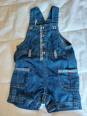 Salopette short bébé garçon taille 12mois