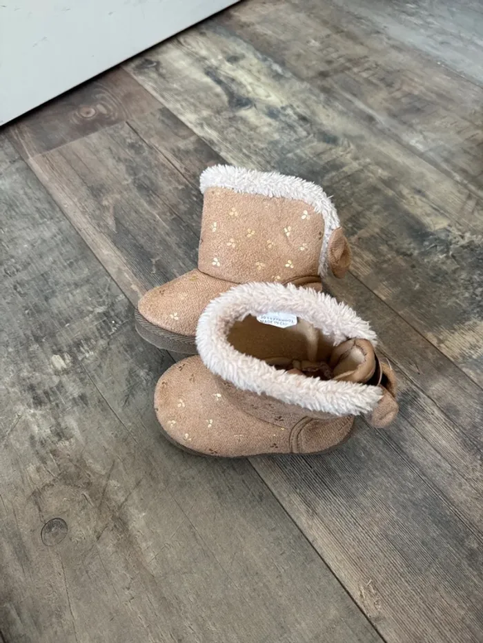 Bottines chaude lulu castagnette taille 22