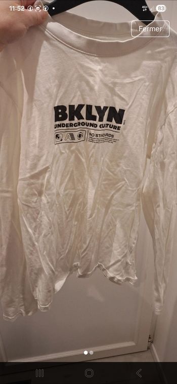 T-shirt xs kiabi 