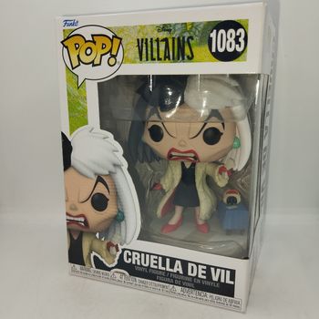 CRUELLA - DISNEY Villains : Funko POP N° 1083 Cruella de Vil