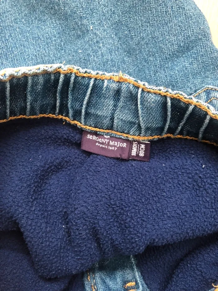 Pantalon jeans bébé 18 mois - photo numéro 3