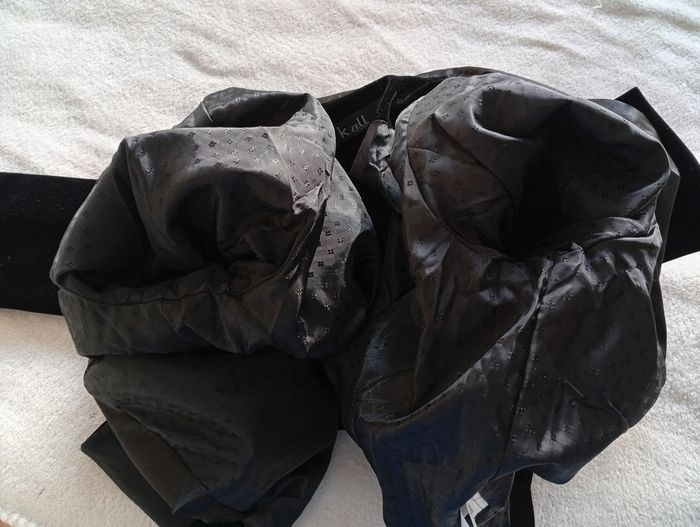 Veste/ Blazer en velours noir. K-zell 38 - photo numéro 7