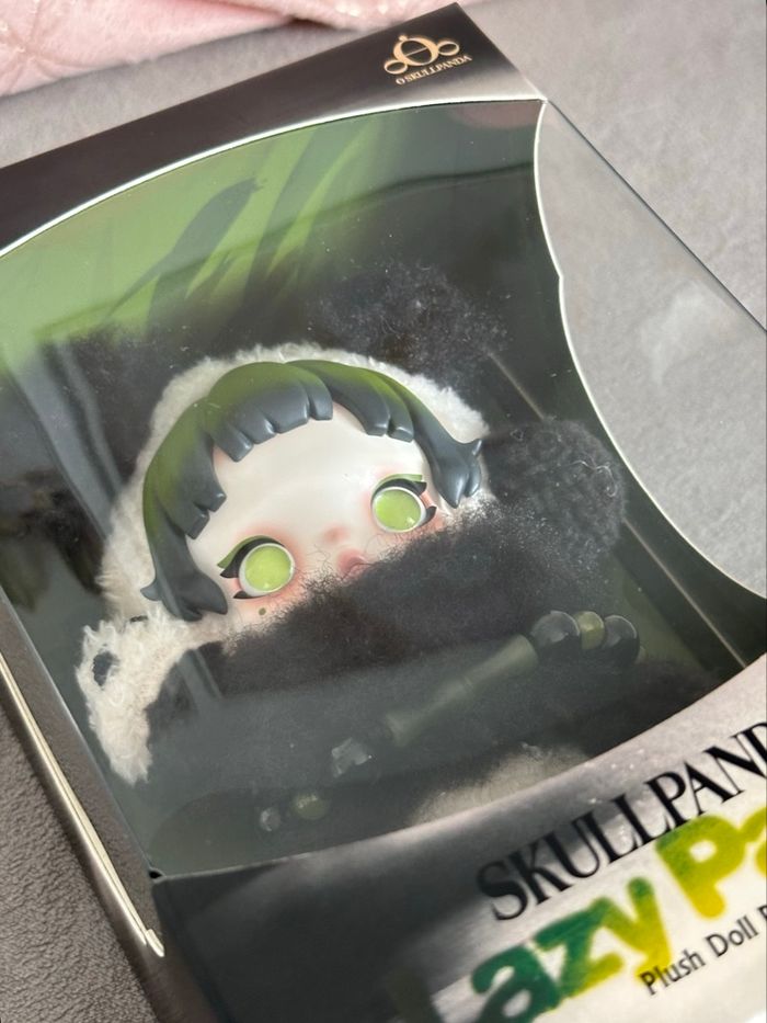 Skullpanda Lazy Panda plush pendant - photo numéro 4