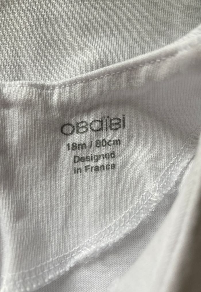 Tee-shirt manches volantées imprimé koala taille 18 mois - photo numéro 4