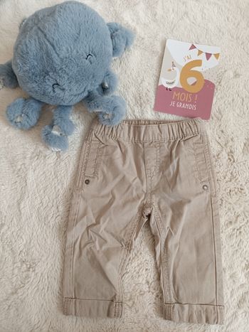 Pantalon 6 mois grain de blé