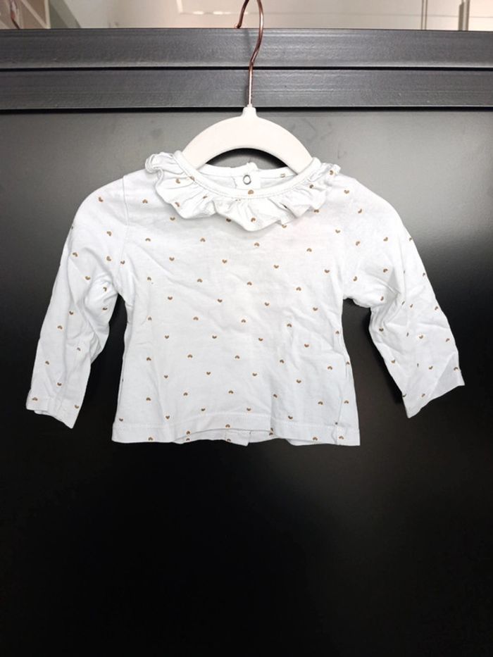 Tee shirt manches longues 6M