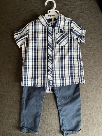Ensemble chemise-pantalon 3ans/98cm