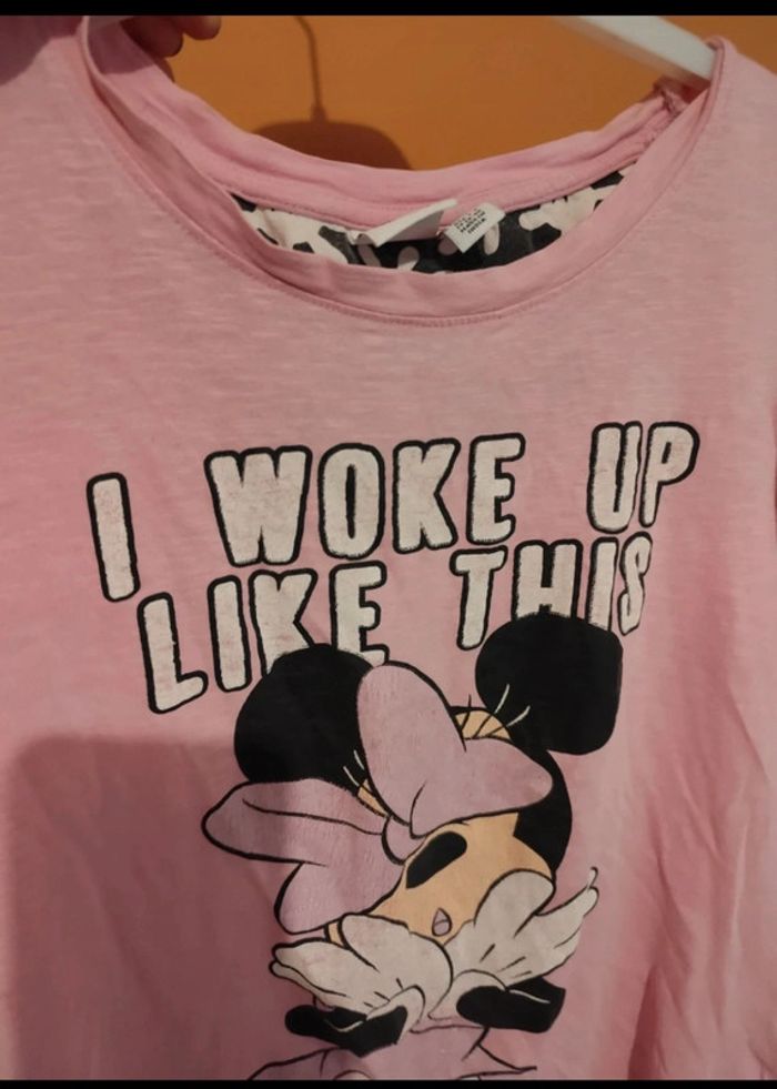 T-shirt de pyjama Minnie mickey - photo numéro 2
