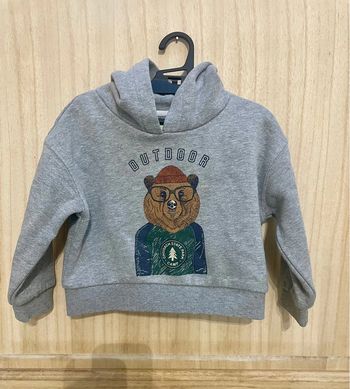 Sweat à capuche 86 cm vertbaudet