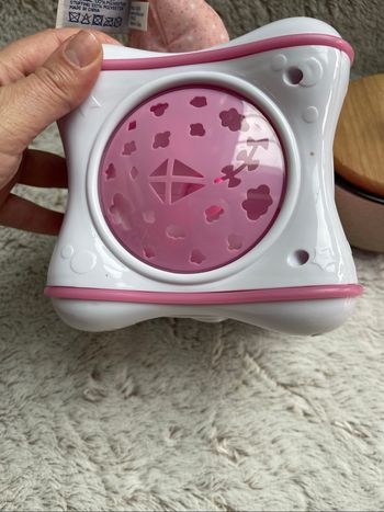 Veilleuse cube arc en ciel rose - Chicco