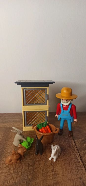 Fermier lapin clapier 4491