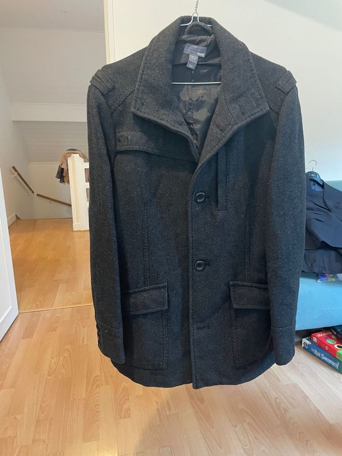 Manteau anthracite homme - photo numéro 9