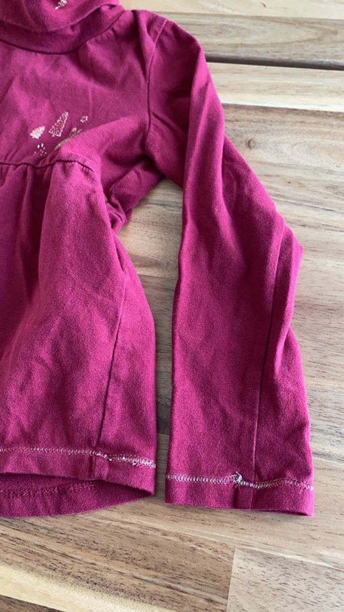 Sous pull lie de vin - photo numéro 5