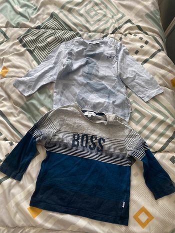 Lot de 2 pull fin garçon Hugo boss 18 mois