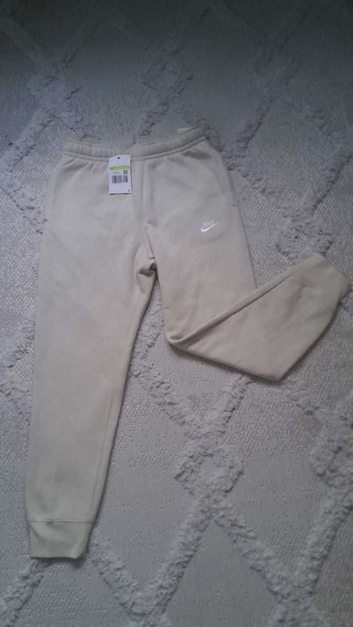 Pantalon de jogging Nike crème homme