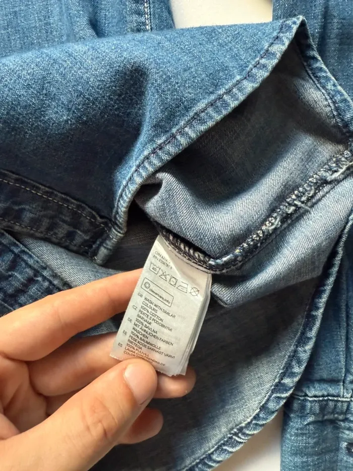 Chemise en jeans H&M - photo numéro 3