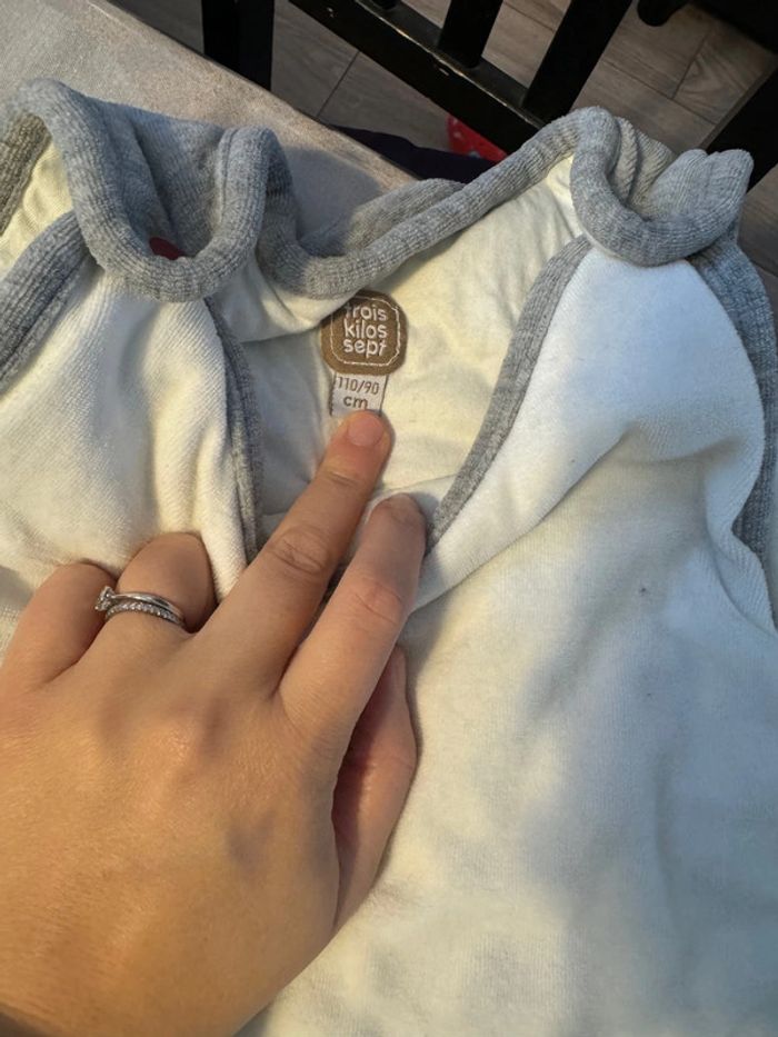 Gigoteuse bébé trois kilos sept - photo numéro 2