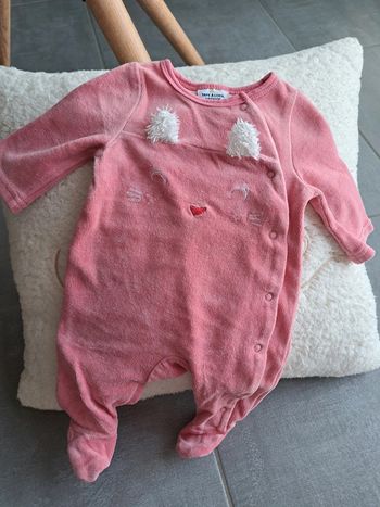 Pyjama lapin rose