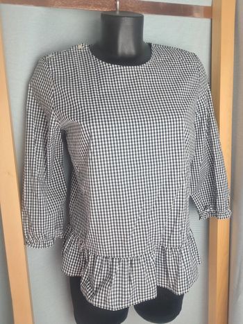 Balzac blouse vichy T.36/38 en tbe