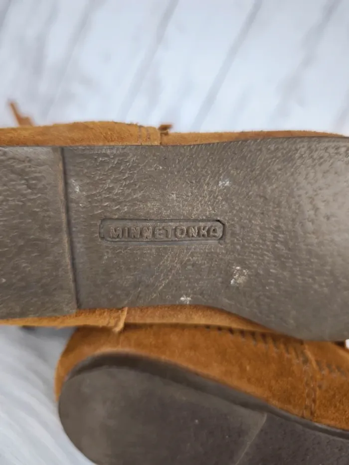 Bottes à frange Marron Minnetonka Femme pointure 38 - photo numéro 9