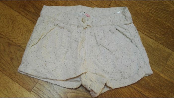 Short dentelle 18/24mois