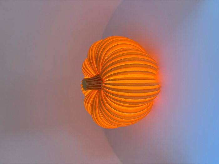 Citrouille éclairage led ambiance zen citrouille Halloween décoration maison originale, - photo numéro 3